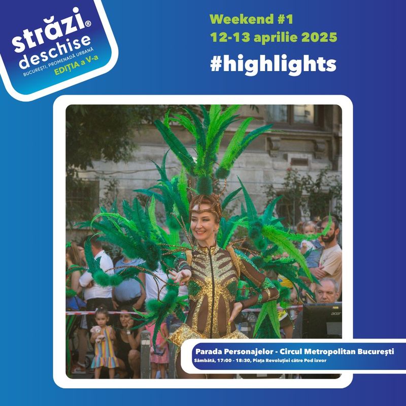 Ce poți face în weekend pe Calea Victoriei? 