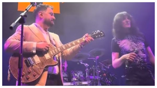 Moment spectaculos pe scenă! Adi de la V&acirc;lcea și Kempes, duet de senzație: &bdquo;Demențial am&acirc;ndoi, muzică adevărată, nu gălăgie!&rdquo;