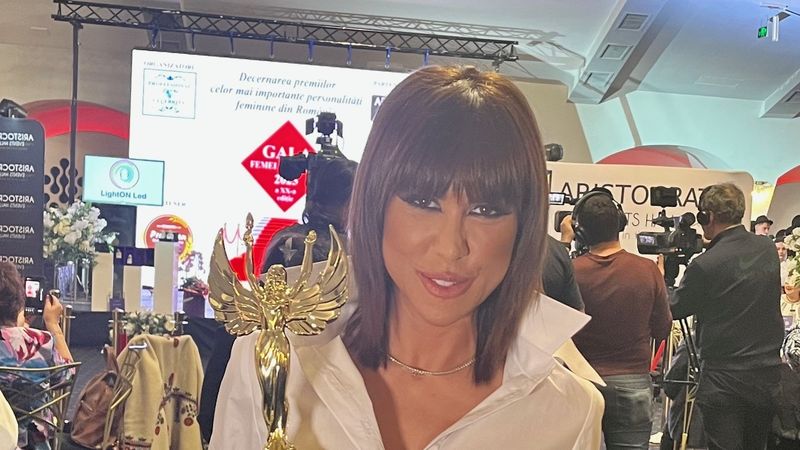 Denise Rifai, premiul Publicului, la Gala "Successful Women"