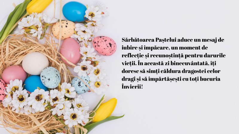Mesaje emoționante pentru Învierea Domnului 2025
