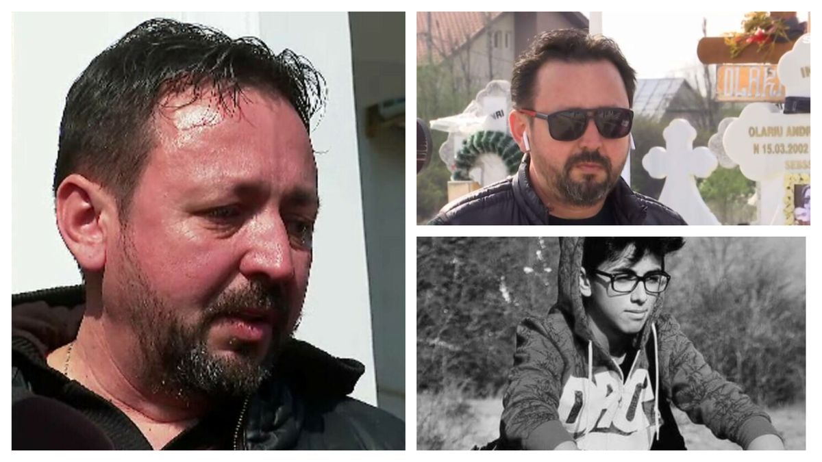 Valentin Olariu, tatăl lui Sebi, petrece Paștele la cimitir