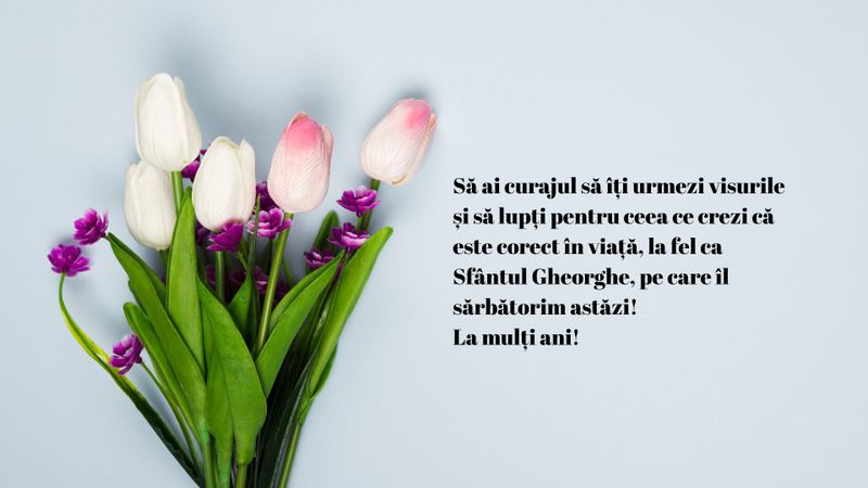 Mesaje și urări de Sf. Gheorghe 2025