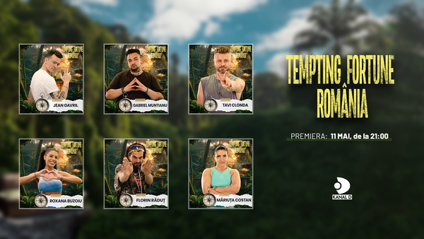 "Tempting Fortune Rom&acirc;nia" are premiera pe 11 mai, de la 21:00, la Kanal D