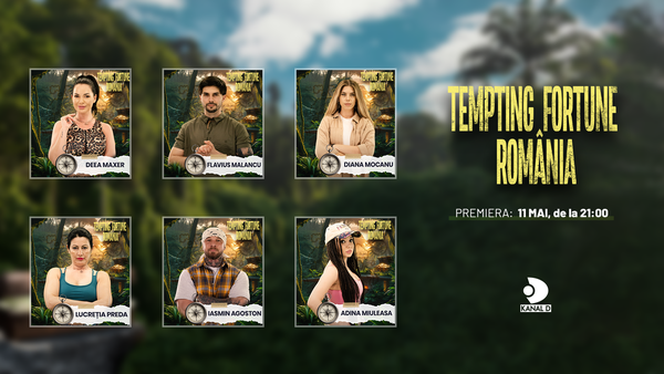Cine sunt ceilalți 6 concurenți de la &rdquo;Tempting Fortune Rom&acirc;nia&rdquo;, noul reality show prezentat de Zoli Toth?