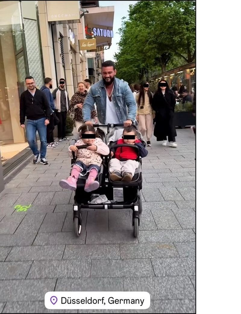 Dorian Popa a dus-o pe Andreea la familia lui din Düsseldorf