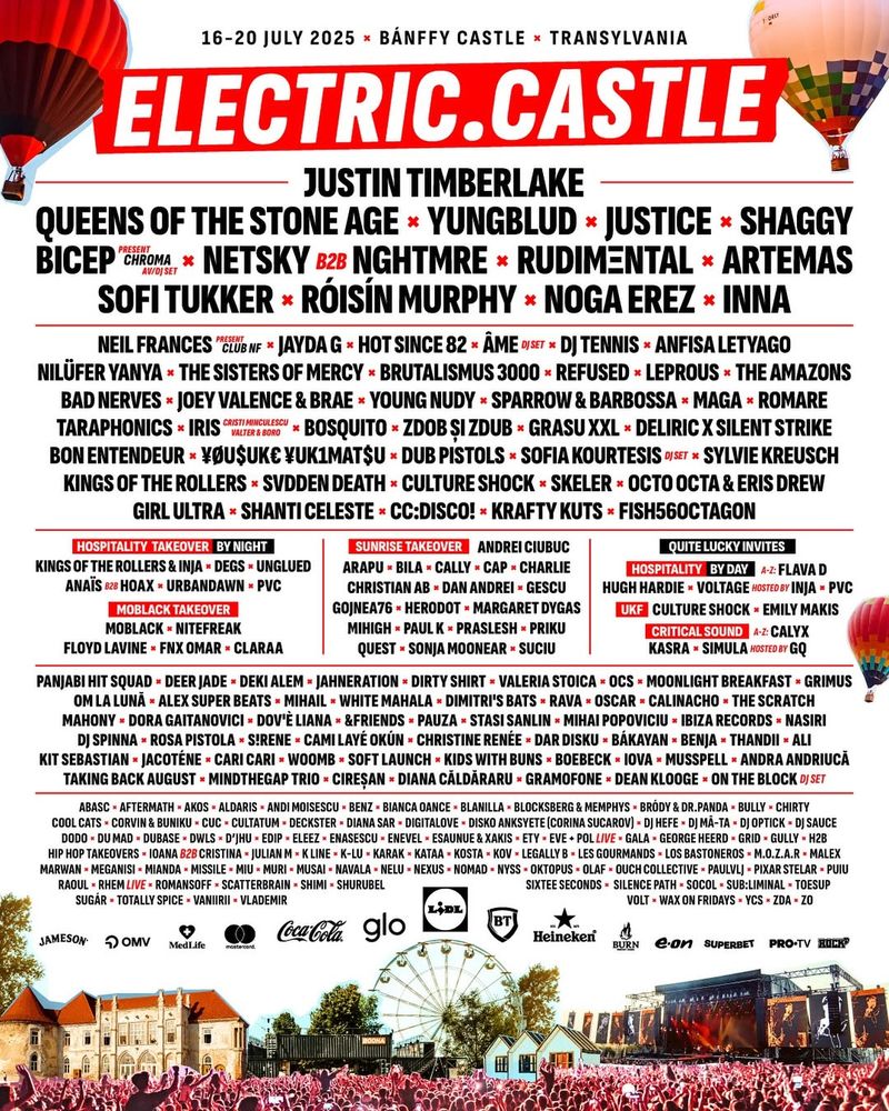 Tot ce trebuie să știi despre Electric Castle în 2025 