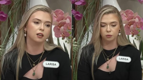 Larisa a COMIS-O: "Ce ai zis?". Stânjenită de situaţie, noua concurentă din Casa Iubirii a încercat să acopere "ruşinea". Iată ce GAFĂ de proporţii a făcut în fața camerelor de filmat