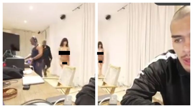 Bianca Censori intră dezbrăcată în timpul unui live cu Kanye West
