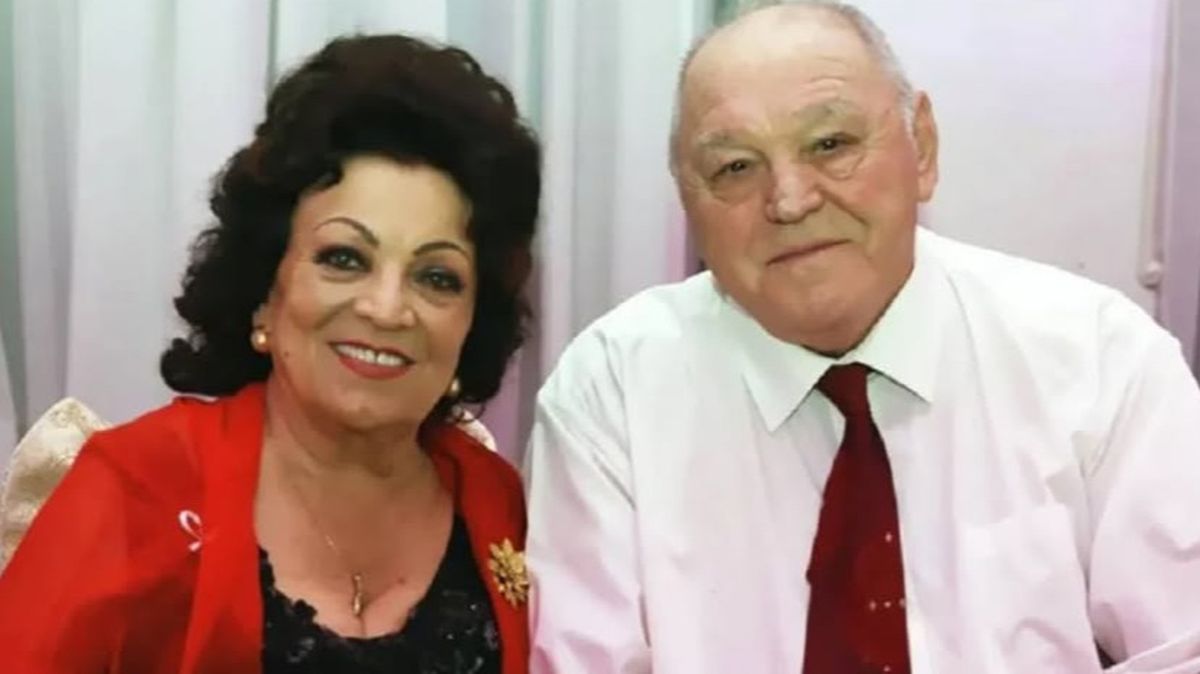 Maria Ciobanu, răpusă de durere la priveghiul soțului