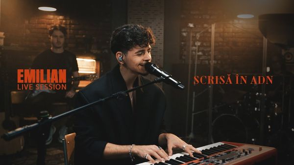 Emilian a lansat o sesiune live pentru piesa &rdquo;Scrisă &icirc;n ADN&rdquo;