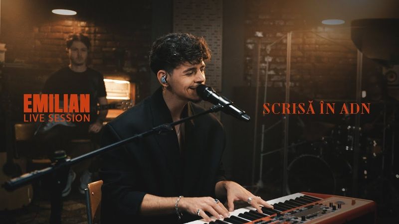 Emilian a lansat o sesiune live pentru piesa &rdquo;Scrisă &icirc;n ADN&rdquo;
