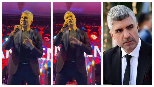 VIDEO "Știam că el c&acirc;ntă, dar nu l-am auzit pe acest ritm. &Icirc;i vine perfect". Cu o carismă aparte şi o voce excepțională, actorul &Ouml;zcan Deniz a susținut un nou SHOW EXPLOZIV