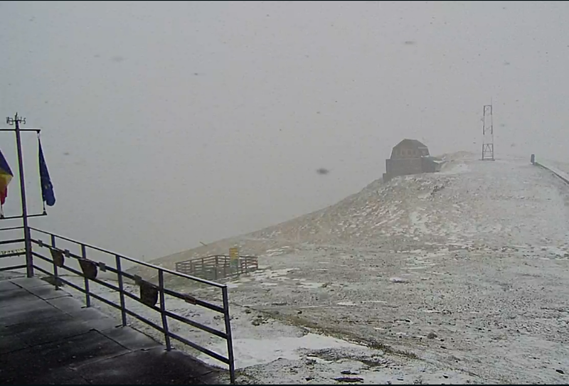 În ce zone ninge la jumătatea lunii mai? 