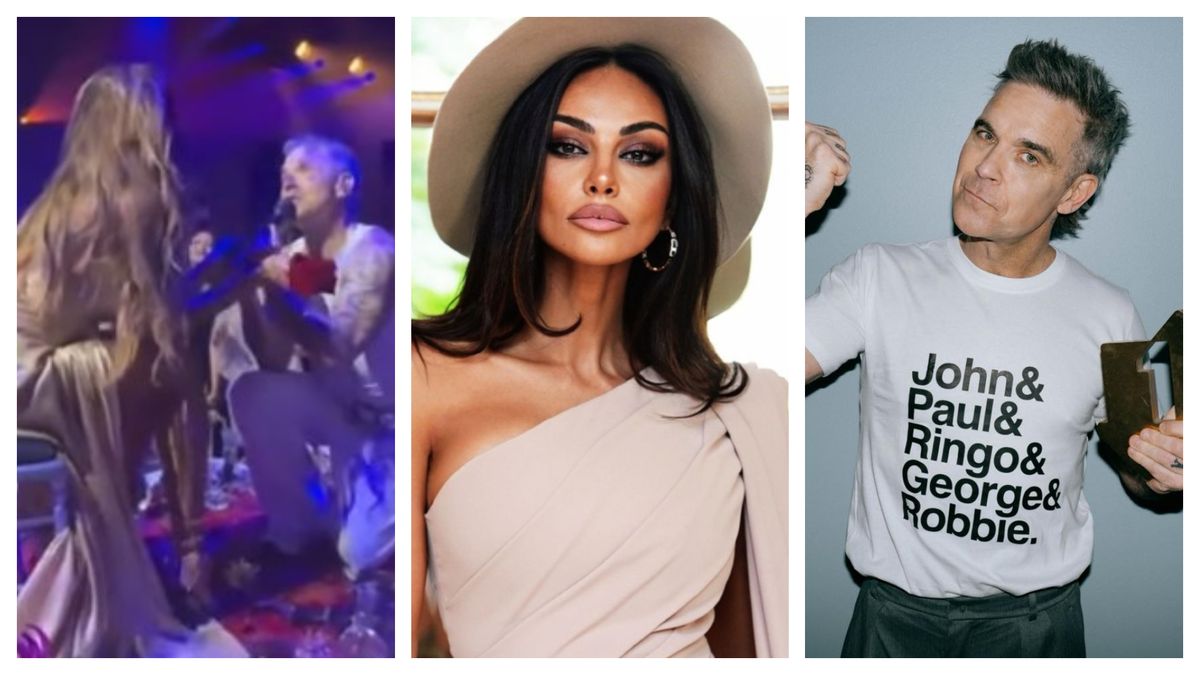 Mădălina Ghenea, moment spectaculos alături de Robbie Williams la o petrecere exclusivistă