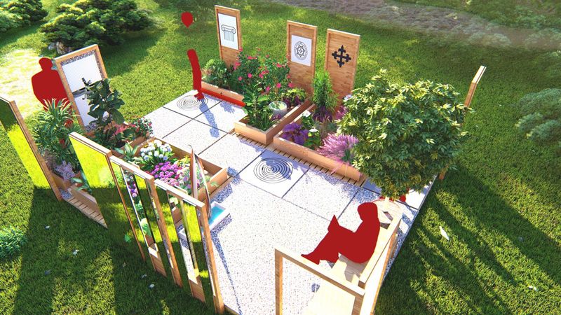 Imagini cu atracțiile de la West Side Flower Fest în 2025