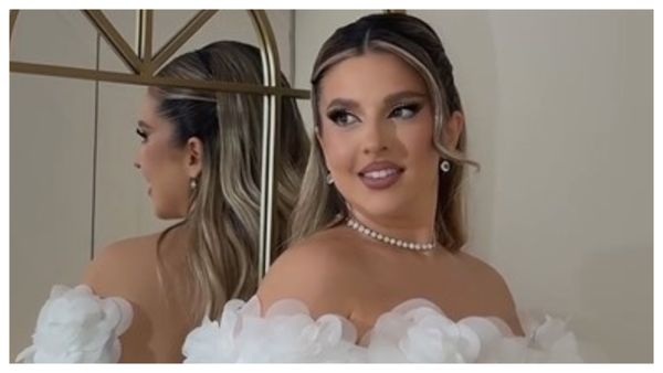 Cât a costat rochia pe care Daniela Sterp a purtat-o la botezul fiicei sale, Miray