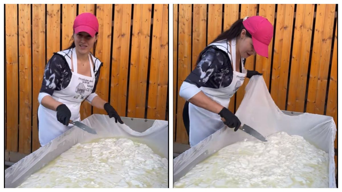 Geta Sterp a ajuns ținta criticilor după ce le-a arătat internauților cum face cașul 