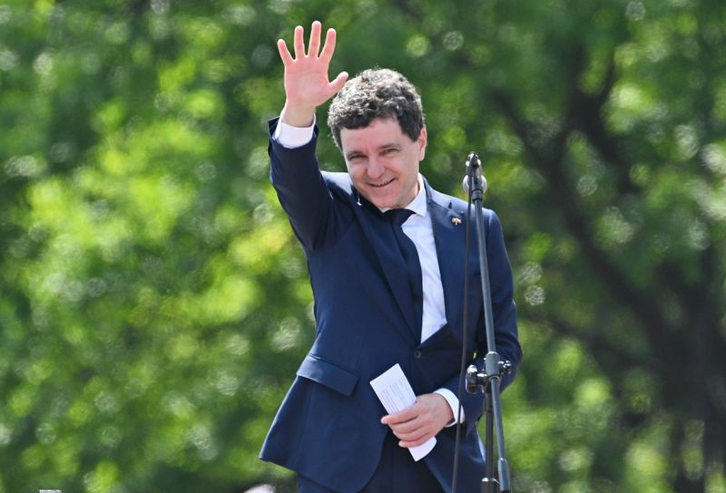 Nicusor Dan investire in functia de presedinte