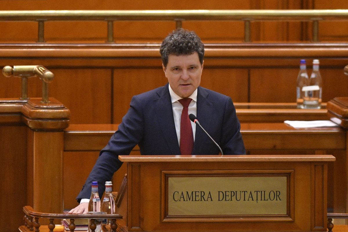 Nicusor Dan in parlament