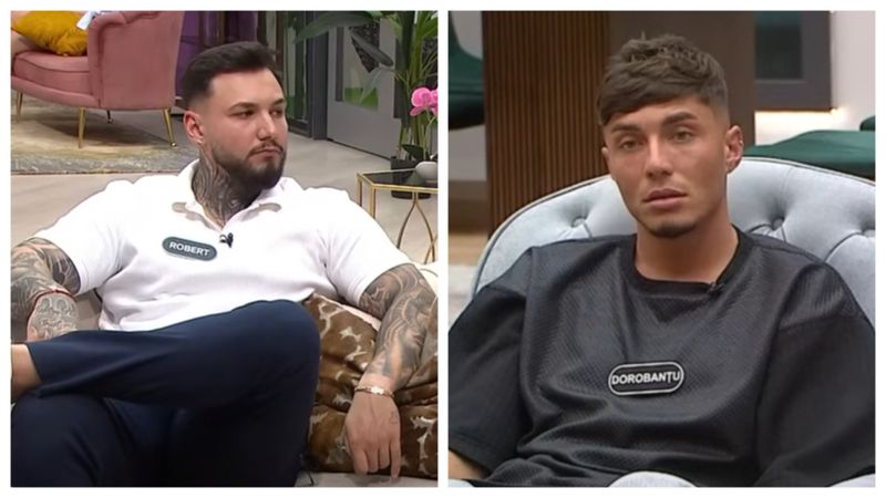 Robert &icirc;l desființează pe Dorobanțu: "Ești aici o marionetă ca să poată să interacționeze o fată cu tine. Te dai cine nu ești". Cum se apară concurentul din Casa Iubirii &icirc;n fața acuzațiilor: "Vorbești mult, prost și fără rost"