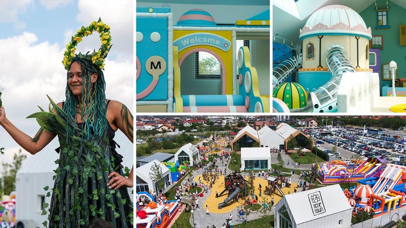 Little Town Craiova, 10 000 de metri pătrați unde copiii pot explora cel mai mare loc de joacă din Rom&acirc;nia! C&acirc;t costă să ai acces nelimitat pe toată durata zilei la cele mai frumoase ansambluri de joacă pe care le-ai vazut pana acum