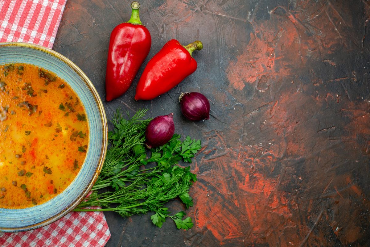 Cum se face ciorba de praz cu măsline? 