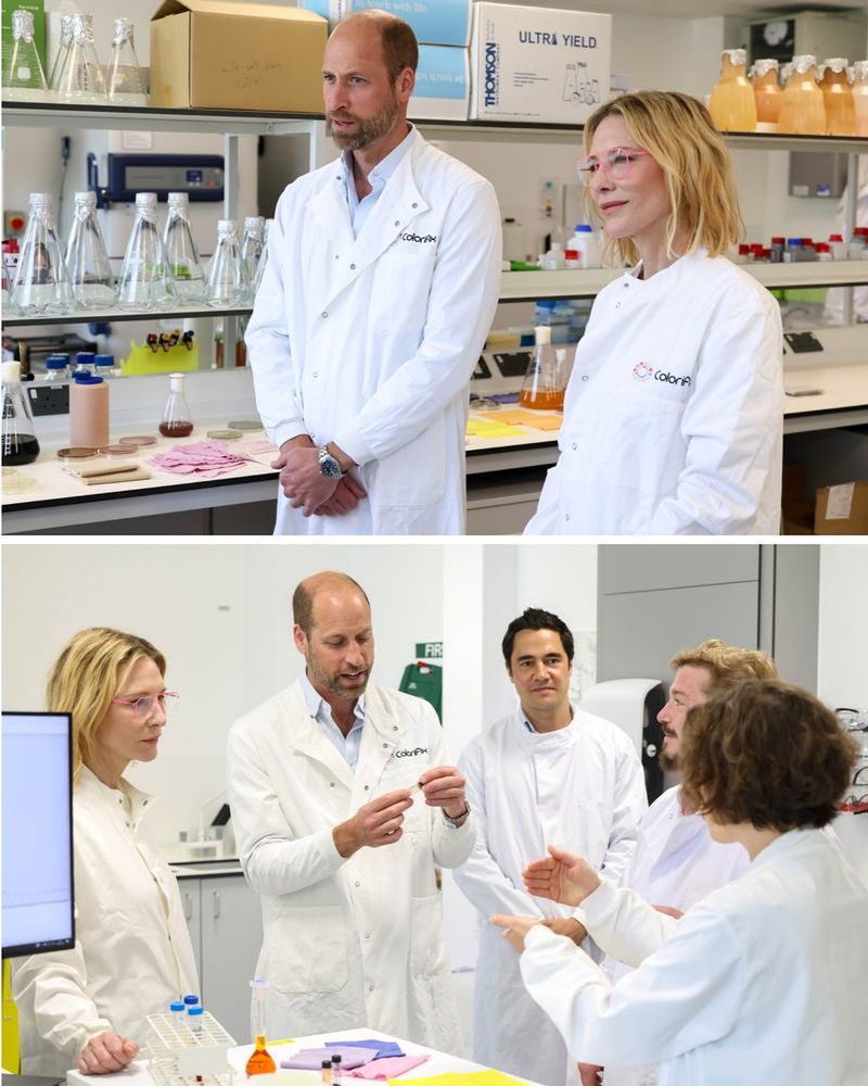 Prințul William și Cate Blanchett