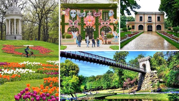 Parcul Nicolae Romanescu din Craiova, bijuteria peisagistică inspirată de Buttes-Chaumont, unul dintre cele mai frumoase parcuri ale Parisului! 3 obiective de exceptie pentru care merita sa-l vizitezi