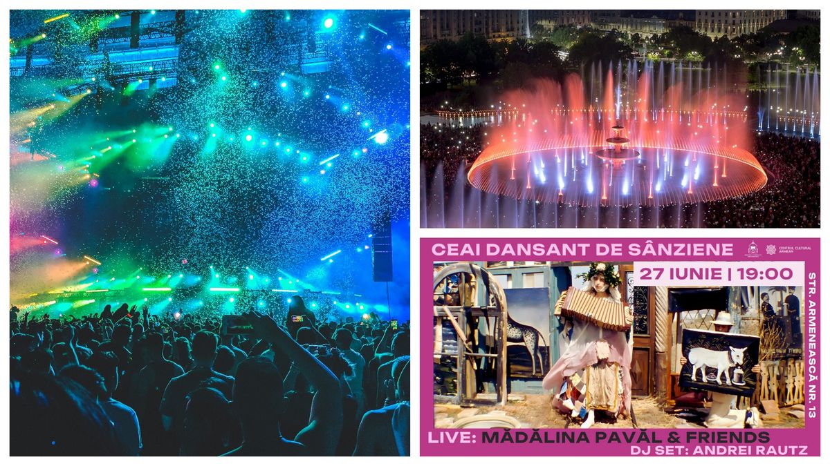 Lista evenimentelor care vor avea loc &icirc;n București &icirc;n weekendul 28-29 iunie 2025 