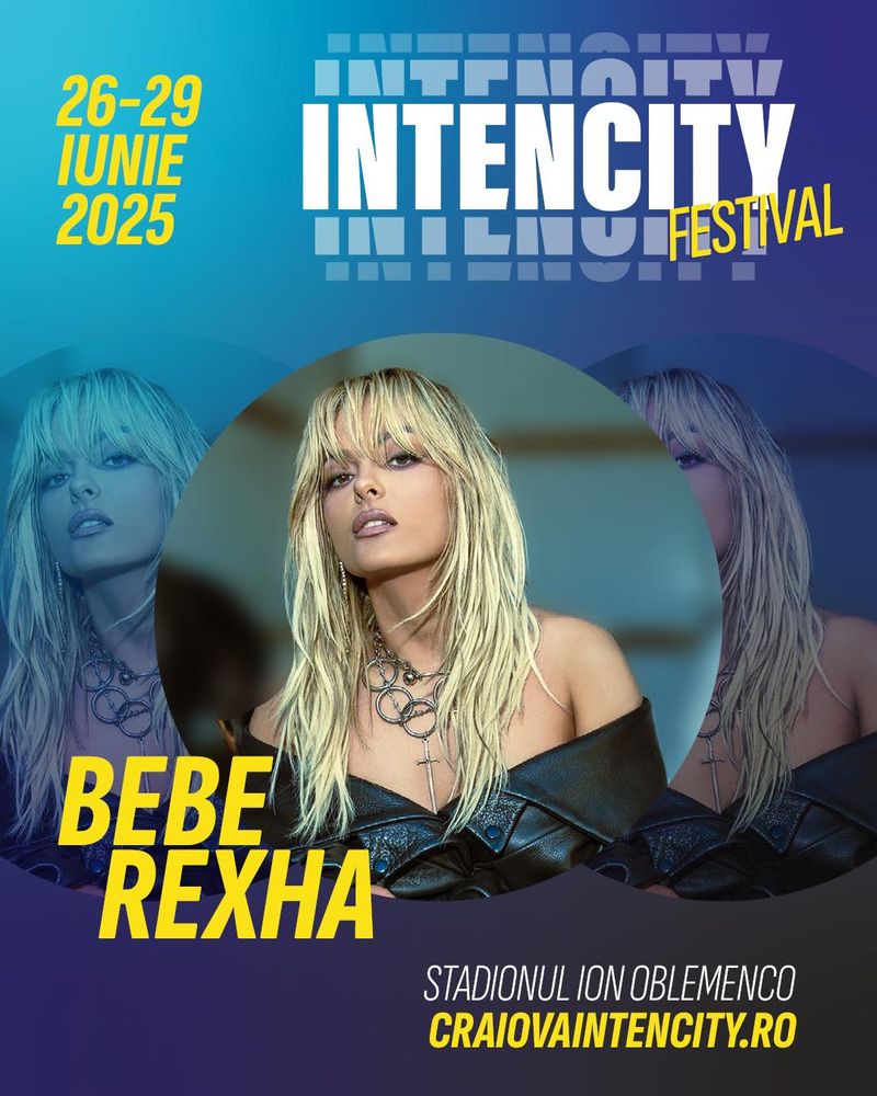 Ce artiști vor concerta azi la IntenCity Craiova? 