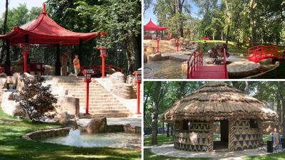 Mica Japonie din inima CRAIOVEI! Parcul Pedagogic, un adevărat colț de Rai în mijlocul orașului: 