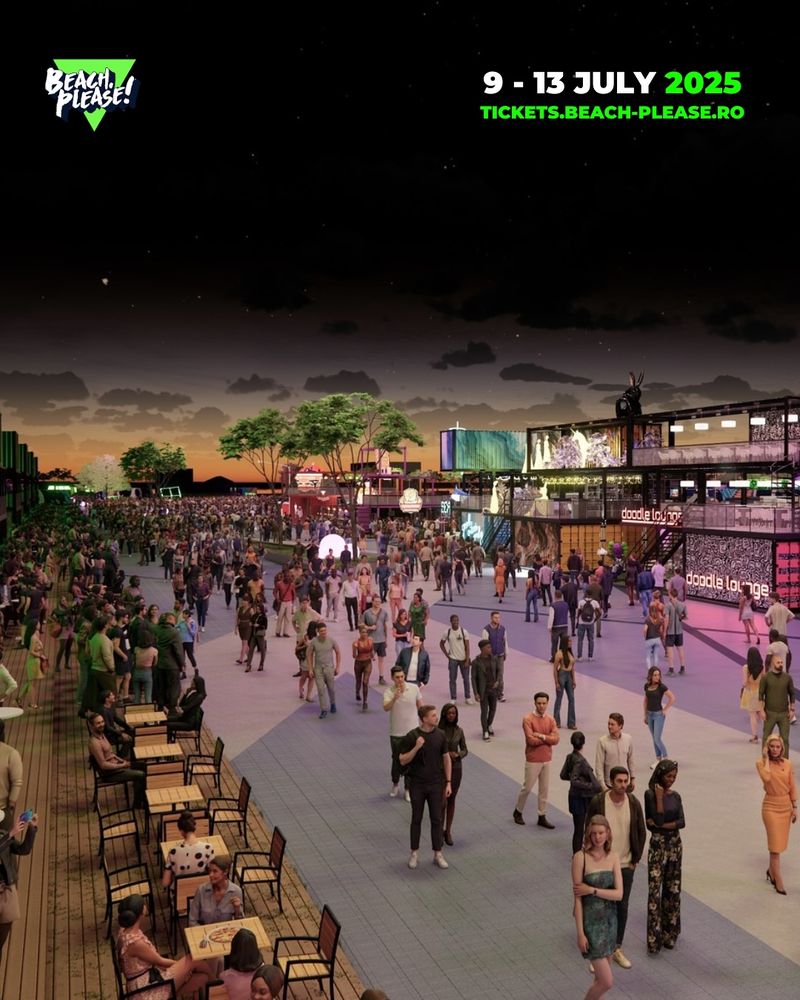 Beach, Please! începe pe 9 iulie în 2025, la Costinești 