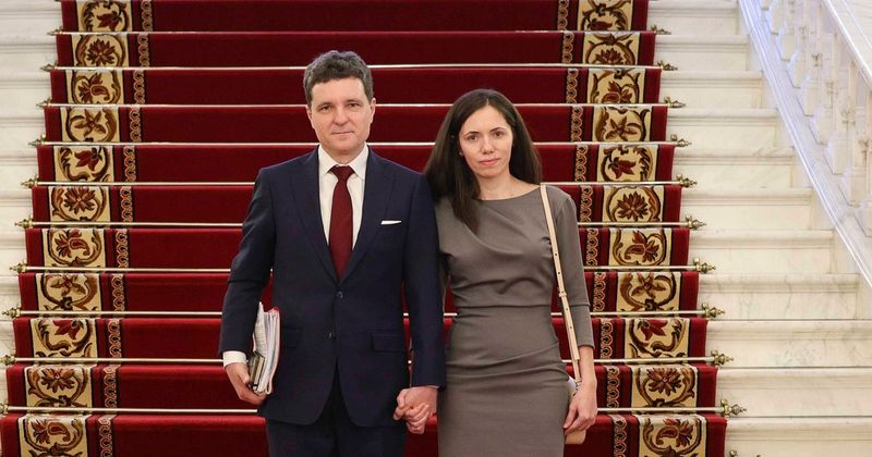 Mirabela Grădinaru și Nicușor Dan