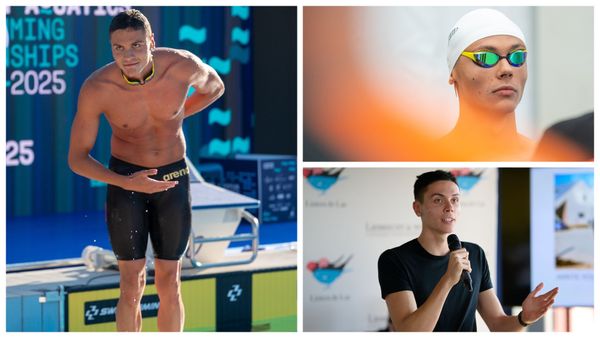 David Popovici reacționaeză după avalanșa de titluri internațioanle. Te va emoționa când vei vedea ce a spus! La ce gest a recurs când și-a văzut numele în marile publicații străine