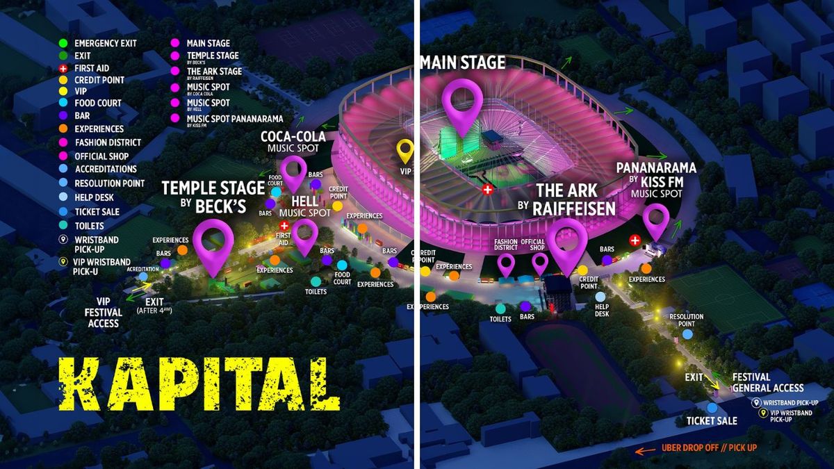 Scena de la Neversea Kapital 2025