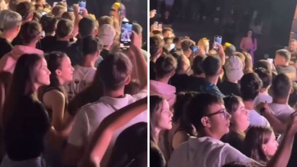 Scandal la Zilele Orașului S&acirc;nnicolau Mare! Killa Fonic a lovit un fan &icirc;n fața scenei! Imagini șocante cu artistul &icirc;n plin concert