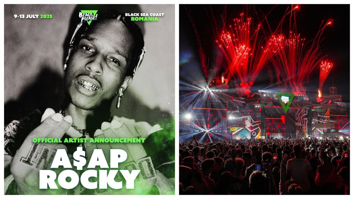 Asap Rocky vine la Beach, Please!