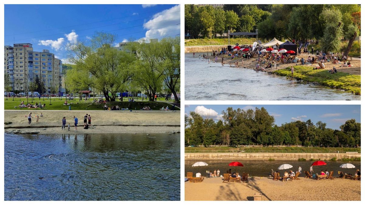 Imagini de pe Plaja Grigorescu 