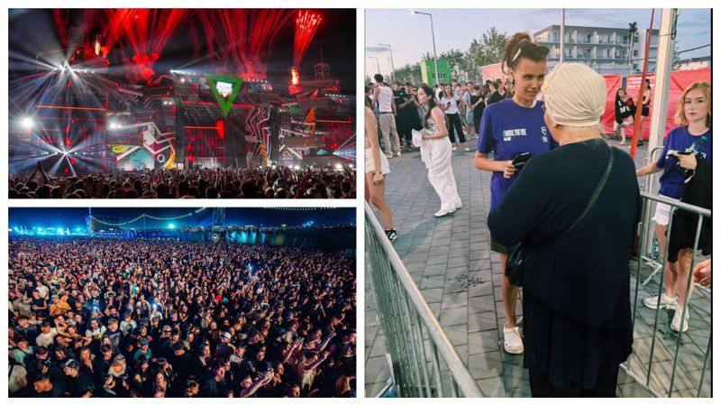 Imagini de senzație cu bunicuța de la BEACH, PLEASE! 2025. Femeia a venit special pentru a-l &icirc;nsoți pe nepoțelul ei la festival: &bdquo;C&acirc;nd părinții nu au timp sau nu te &icirc;nțeleg, mereu este acolo l&acirc;ngă tine&rdquo;