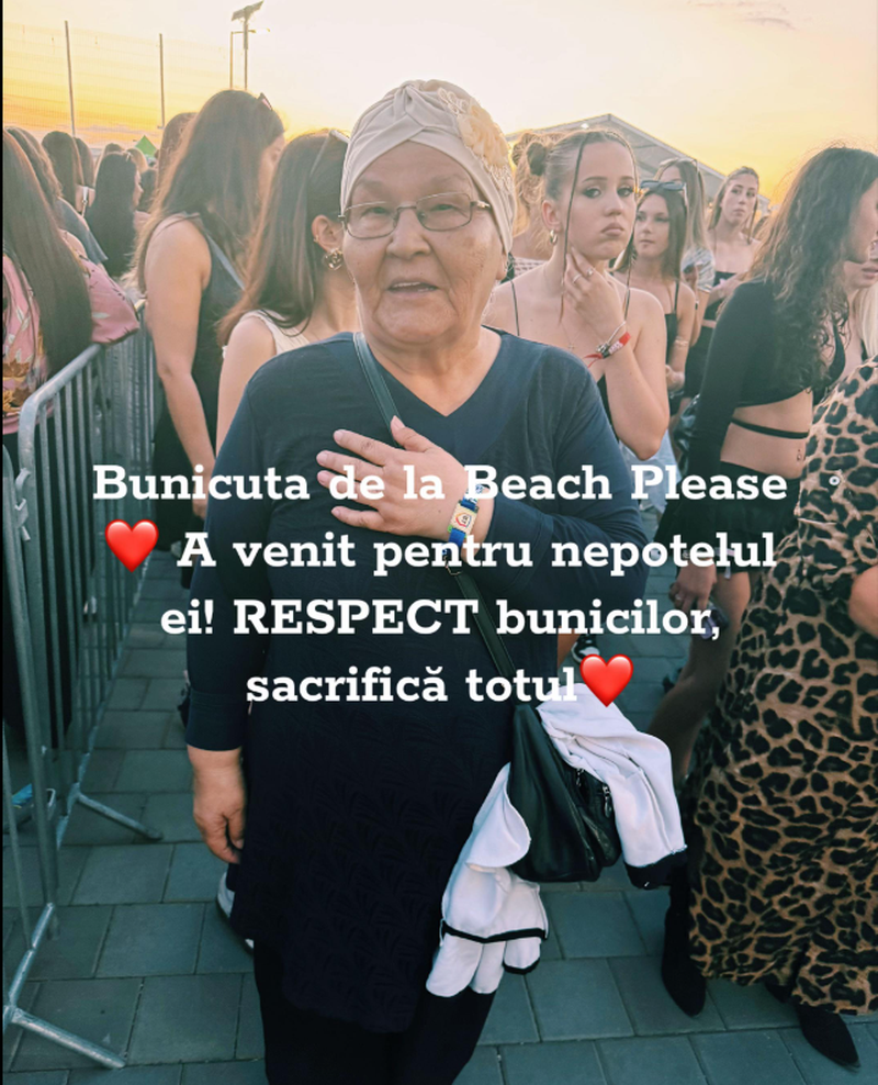 Imagini cu bunicuța de la Beach, Please! 