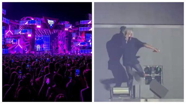 Destroy Lonely a distrus scena principală de la Beach Please! 2025. Rapperul american a &icirc;nceput să lovească ecranele de pe aceasta cu picioarele &icirc;n timpul show-ului