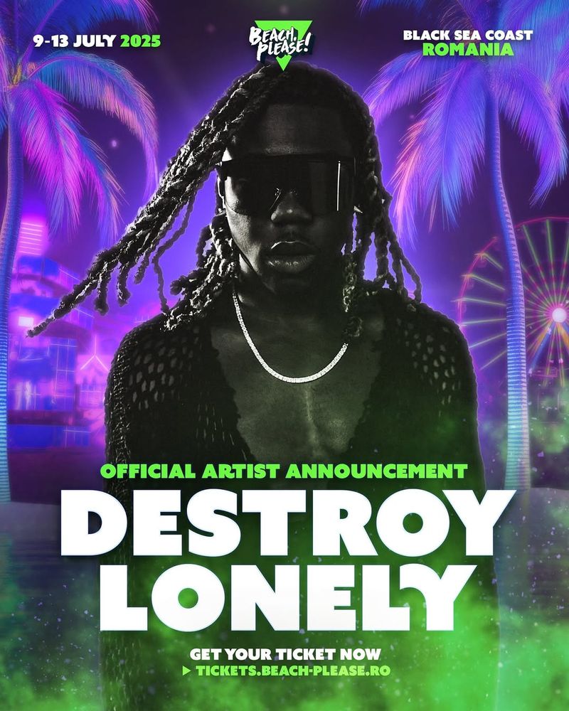 Ce s-a întâmplat la show-ul lui Destroy Lonely de la Beach, Please! 