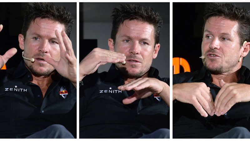 Ultimele imagini cu Felix Baumgartner inainte sa se prabuseasca cu parapanta in stațiunea Porto Sant&rsquo;Elpidio