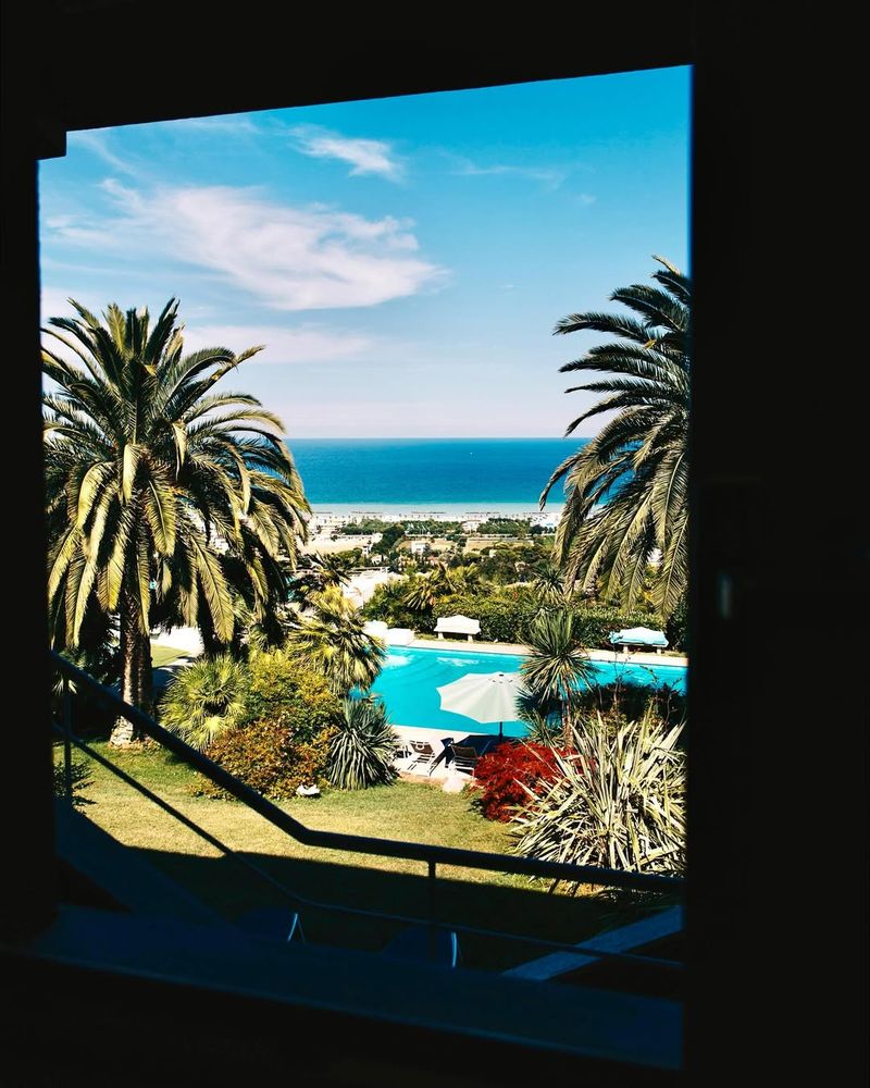 Imagini de la resortul la care au stat Felix Baumgartner și Mihaela Rădulescu în Italia 