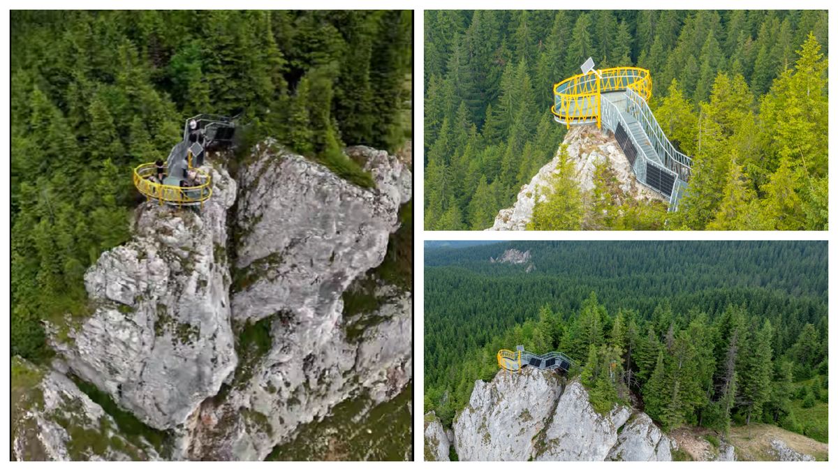 S-a deschis primul skywalk din România 