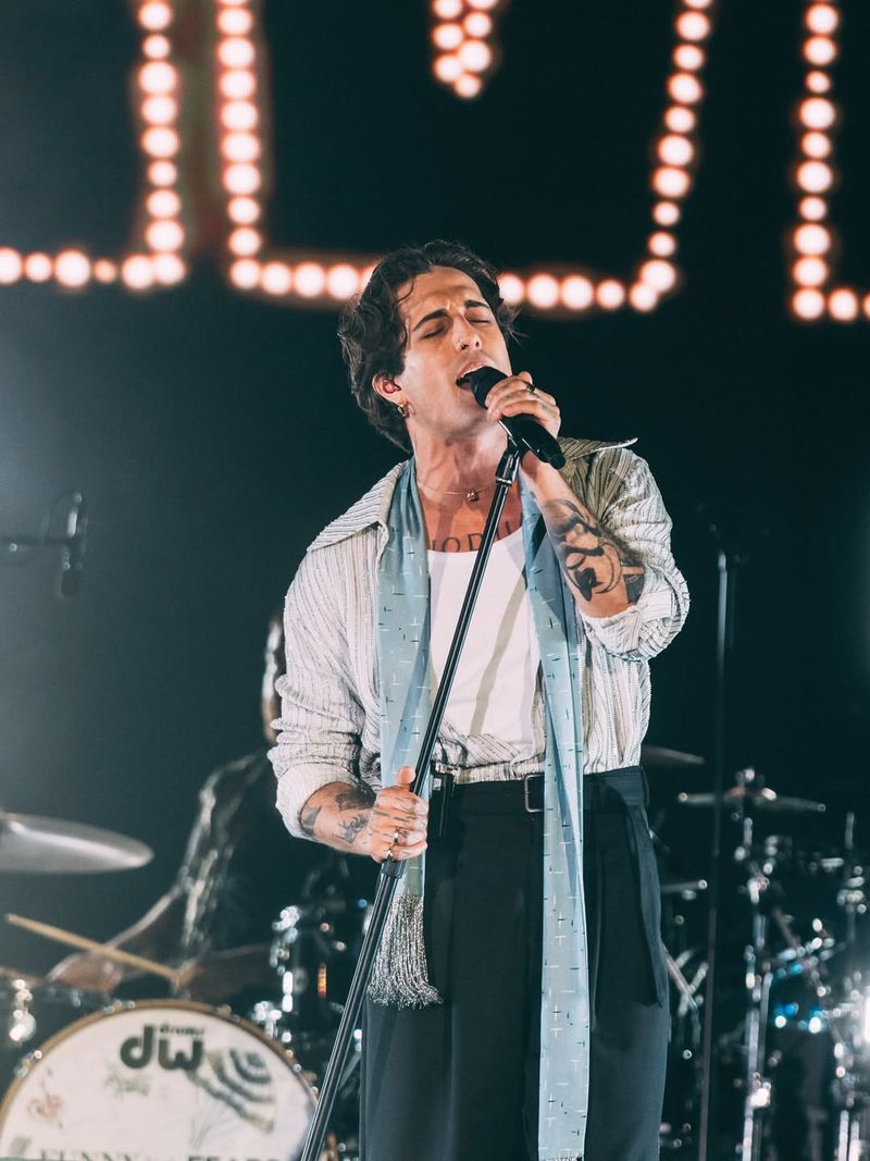 Damiano David, în România 