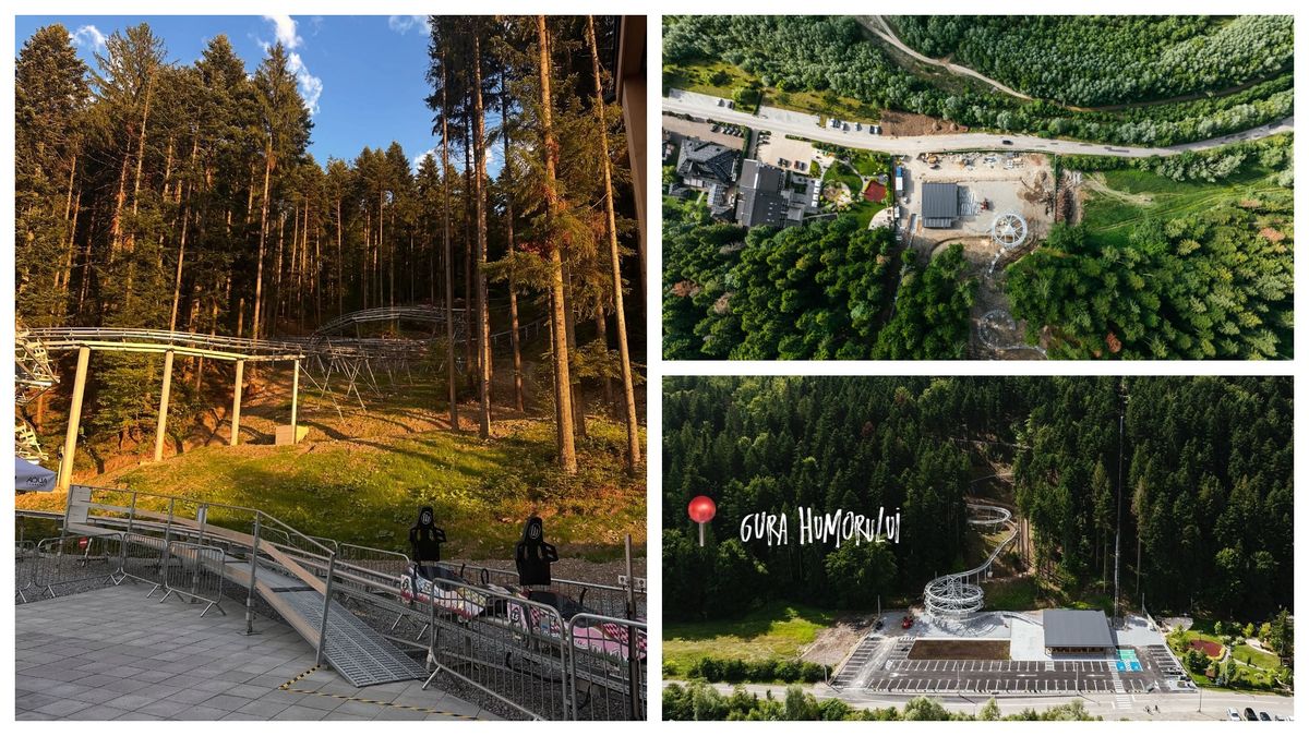 S-a deschis primul forest coaster din România 