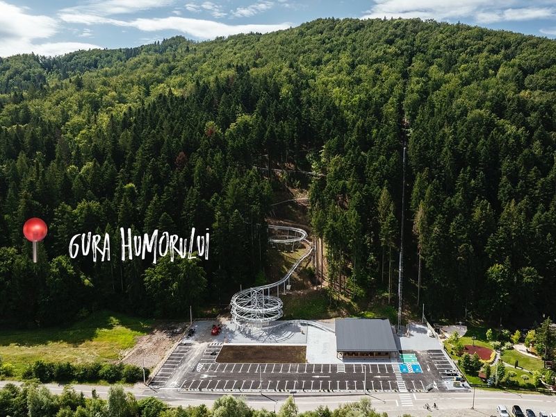 Imagini cu forest coaster-ul de la Gura Humorului 