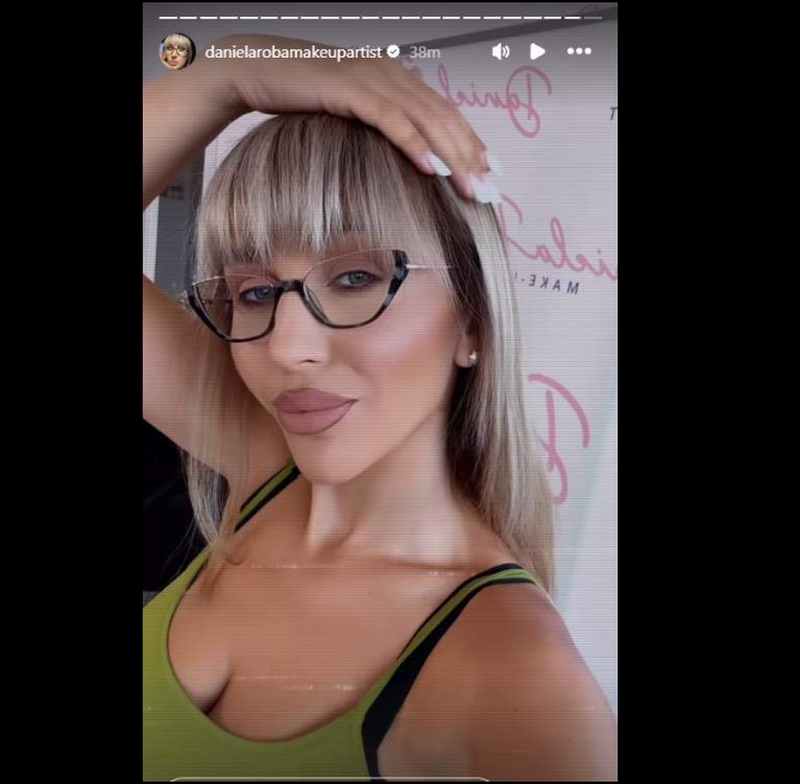 Dana Roba, schimbare radicală de look. 