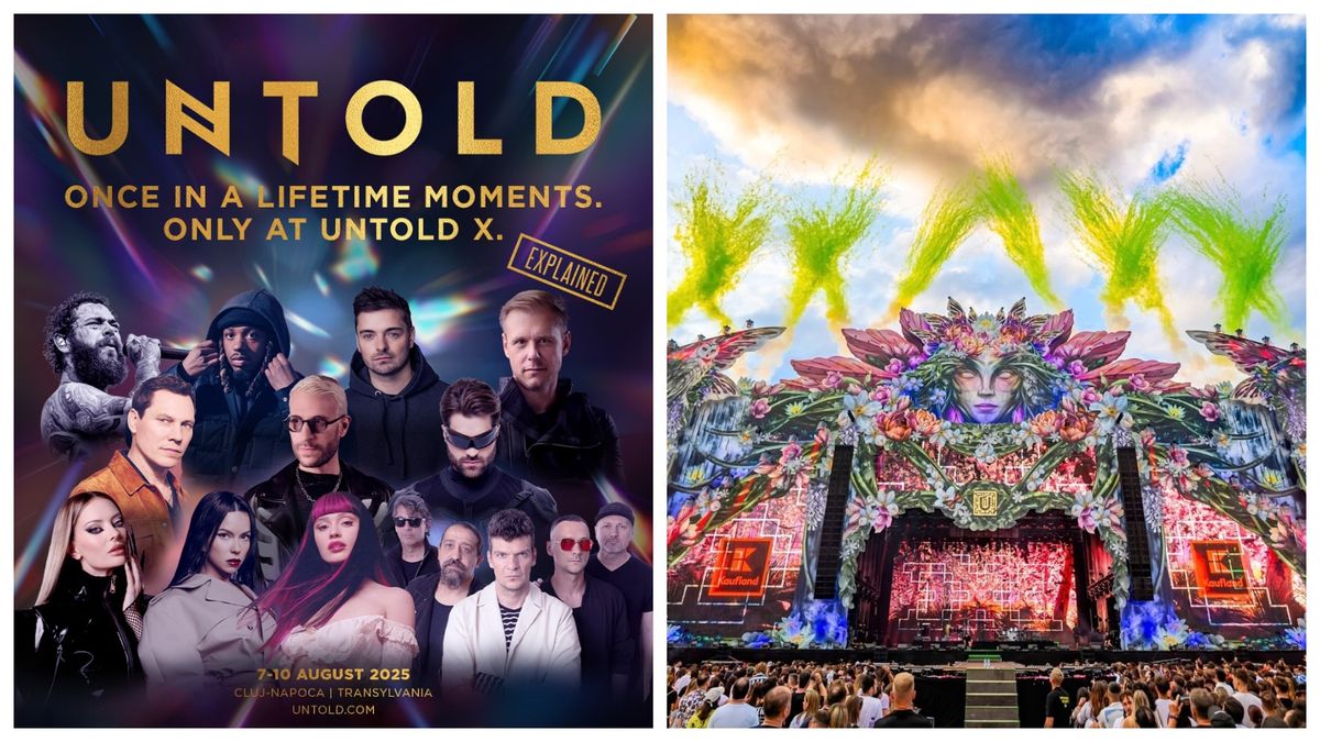 Află programul pe ore pentru Untold X